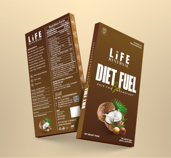 Life Reversal Diet Fuel Bar (Coconut Macadamia) - Image 2